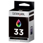 Lexmark 33 Color EREDETI tintapatron